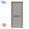 Estándar de fabricación UL 10C /10B Fire Door /Protección contra incendios con etiqueta UL 1 hora de protección contra incendios